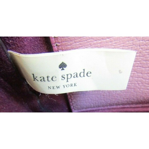 Kate Spade New York Crossbody Pink Coral Leather Bow Flap Detachable Strap - Picture 10 of 10